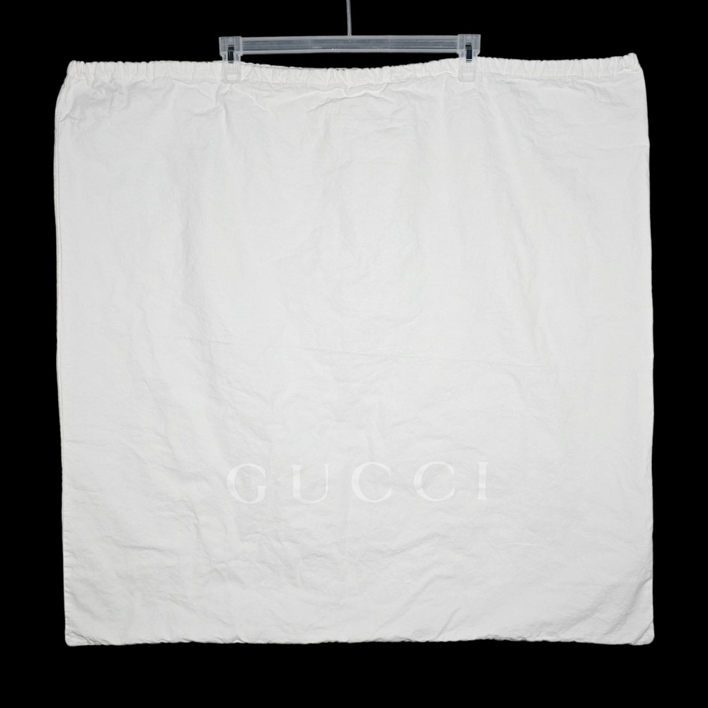 Gucci Dust Bag White Pull String XL‎ Extra Large 32x32 Cinch
